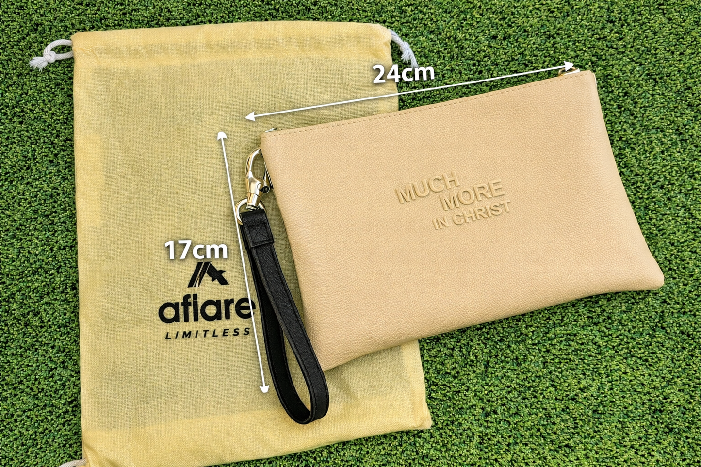 Much More In Christ Bespoke Pouch