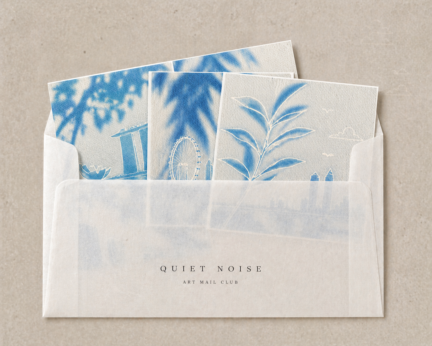Quiet Noise Art Mail Club International