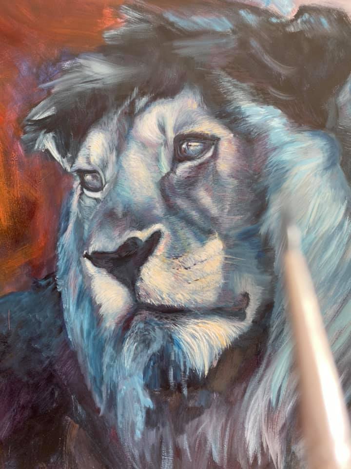 The Blue Lion of Judah